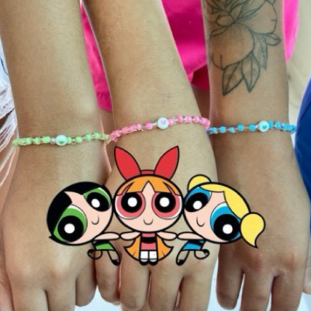 Pulseira amizade meninas super poderosas
