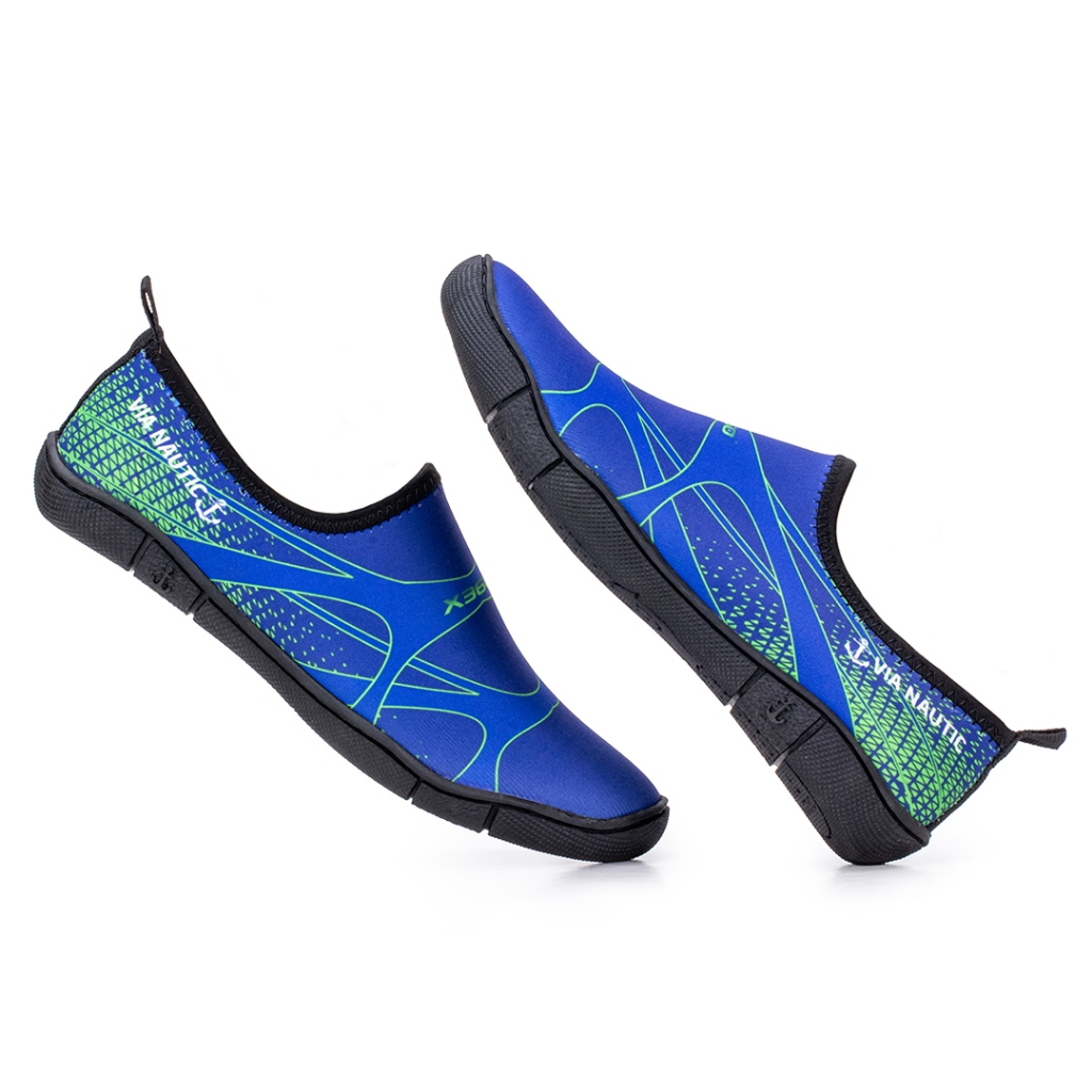 Sapatilha Aquática Neoprene Híbrida Flexível Antiderrapante Cachoeira Pesca Praia Caminhada Bike