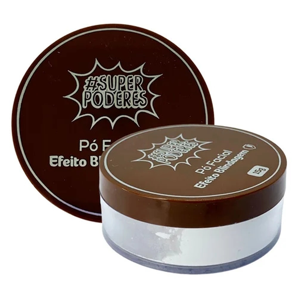 Pó Facial Vegano Rosa Mosqueta Super Poderes