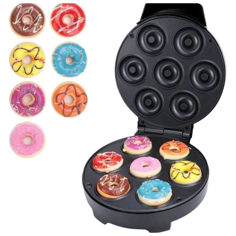 3-7-16 Furos Donuts Máquina De Donuts Rosquinhas Confeitaria Culinária 110v-220v Envio Imediato! em Oferta na Shopee