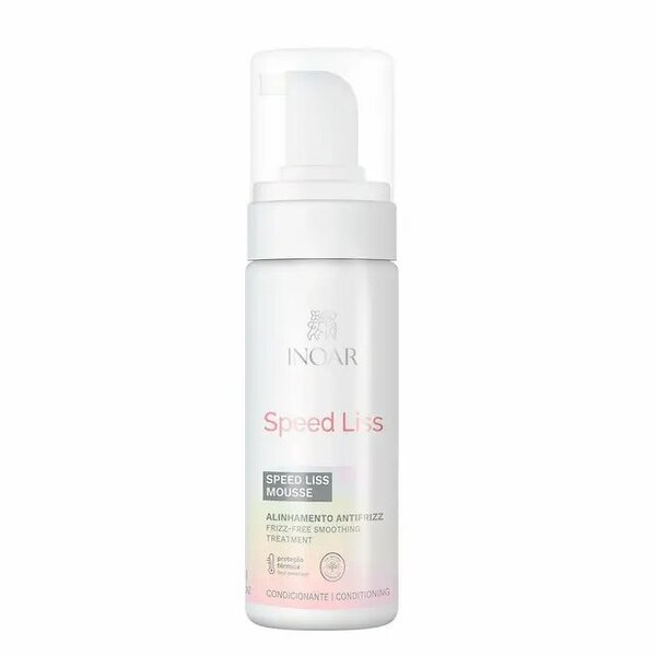 Tratamento Antifrizz Mousse Speed Liss 150ml Inoar