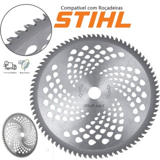 Disco / Lâmina 80 Dentes De Wídea para Roçadeira Stihl Fs160 Fs220 Fs280 em Oferta na Shopee