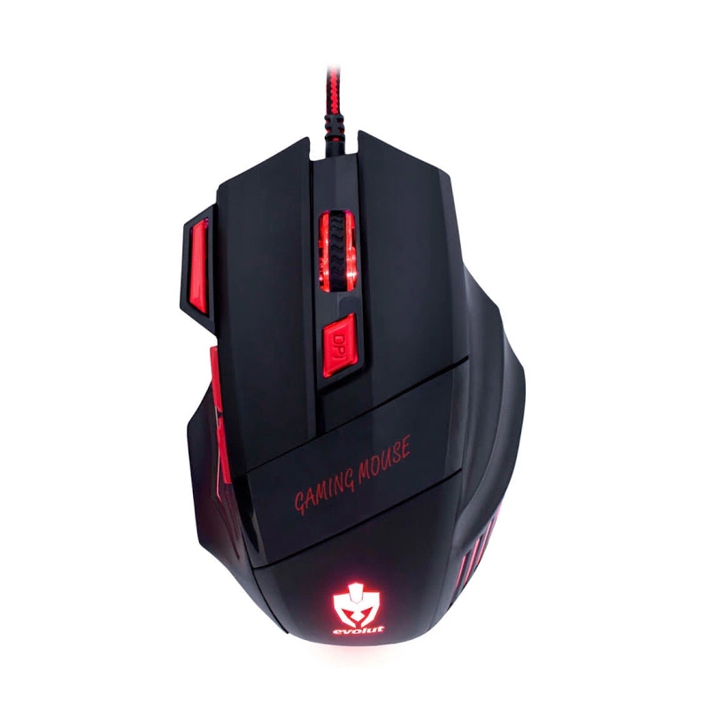 Mouse Gamer Para Jogo Óptico com LED USB PC E Videogame