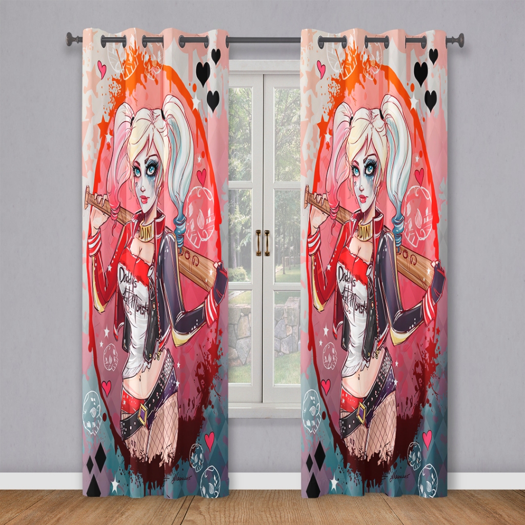 Cortina Oxford 3.00x2.20 avulsa ou Cortina e 3 Almofadas  Alequina Decoração Para Quarto Infantil