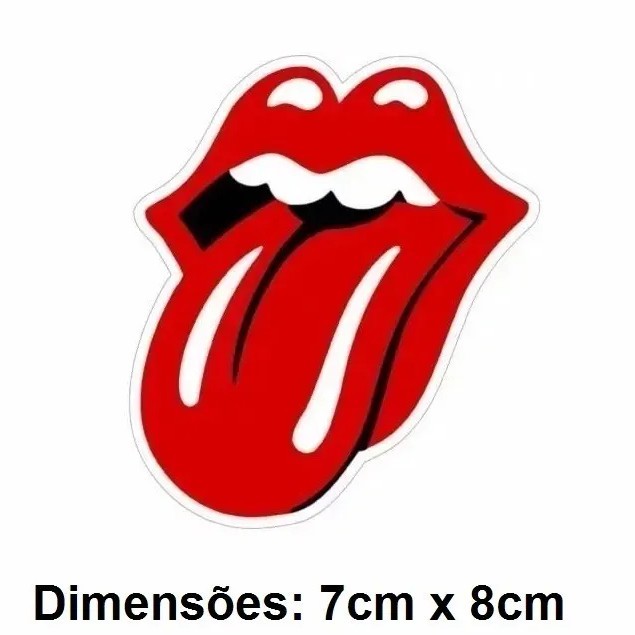 Adesivos Lingua Rolling Stones: Onde Comprar | BuscaProdutos
