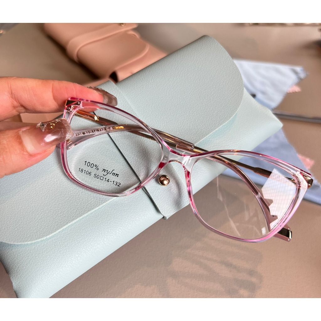 Armação Pra por grau Infantil Criança tr90-metal bonita chic 18106