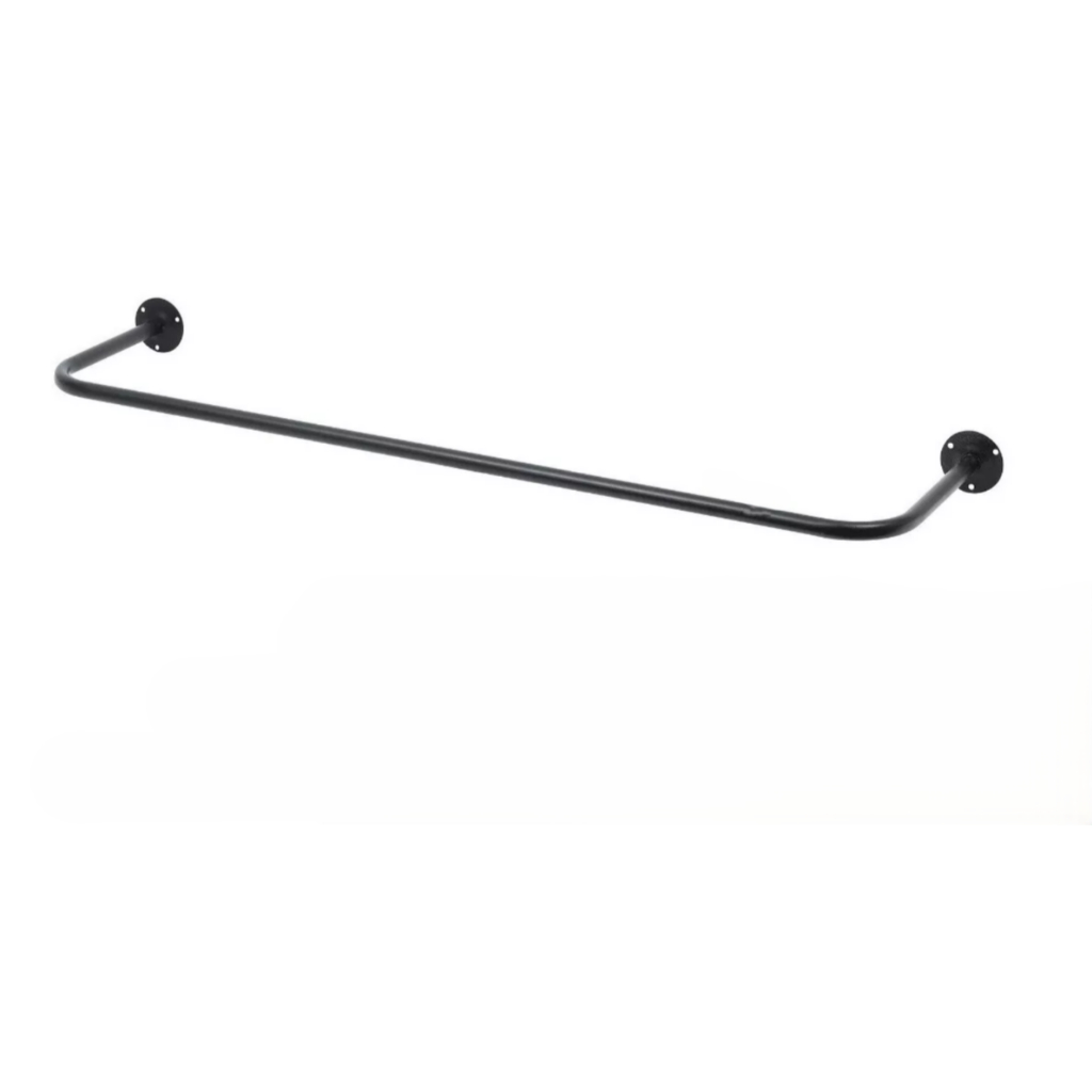 Arara De Parede 60cm Cabideiro Loja