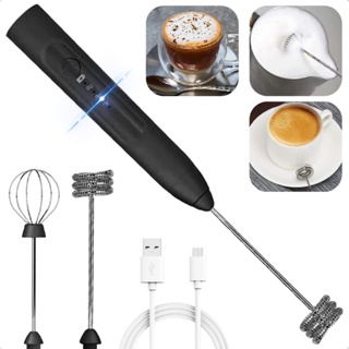 Batedor Misturador Mixer Elétrico para Bebidas Leite Café Clara de Ovo 2 em 1 em Oferta na Shopee