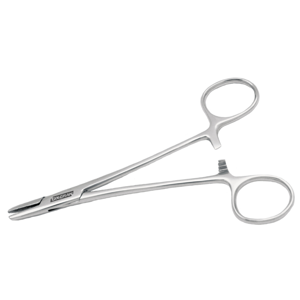 Porta Agulha Mayo Hegar 14CM Aço AISI 420 Autoclavável em Oferta na Shopee