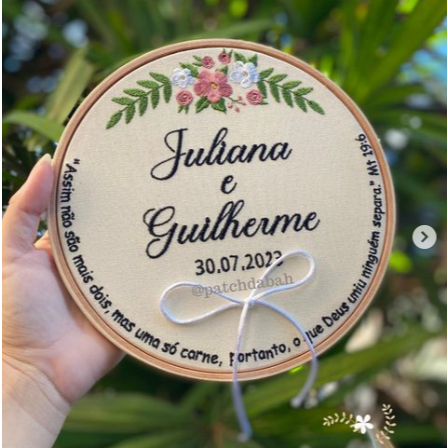 Bastidor Bordado Casamento: Onde Comprar | BuscaProdutos