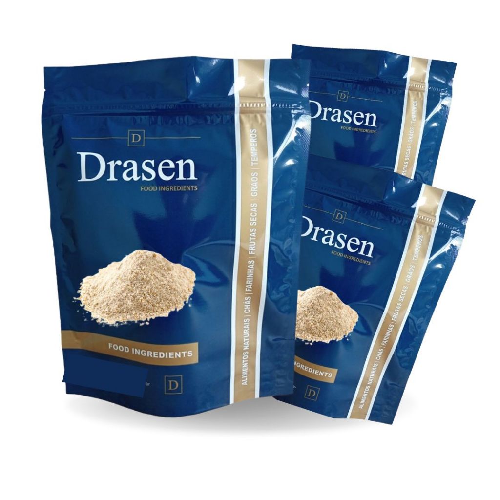 Kit 3Kg Farelo de Aveia - Drasen Food em Oferta na Shopee