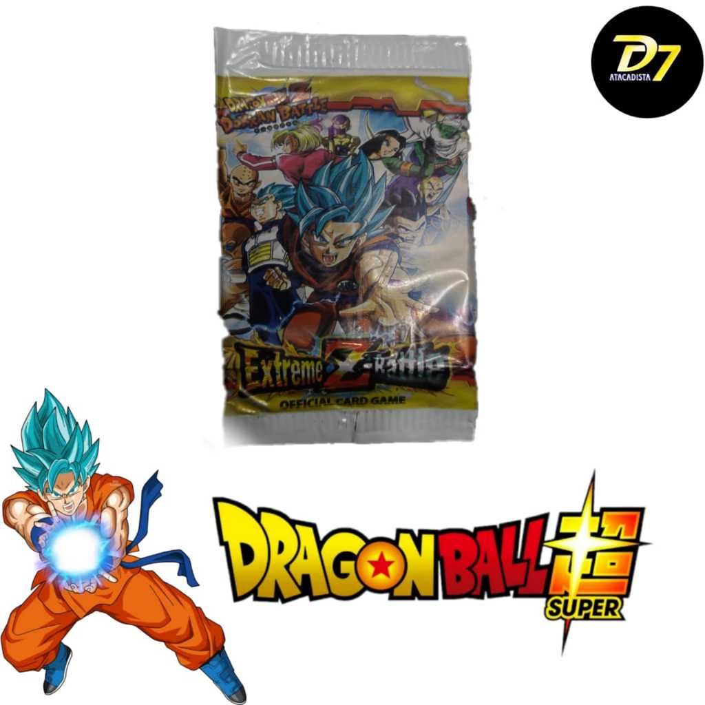 Kit 200 Cards figurinhas do DRAGON BALL para bater > kit de 50 / 100 / 150 / 200 Pacotes
