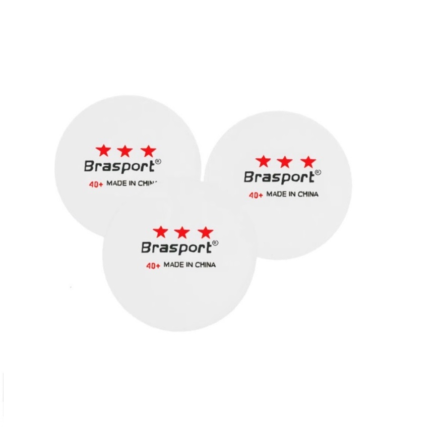 Kit Bola Tênis de Mesa MBFIT c/3 3 Estrelas