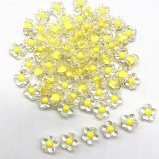 Flor Margarida 13mm TRANSLÚCIDA com Miolo 10 ou 20 Unidades | Miçangas para Artesanato em Oferta na Shopee