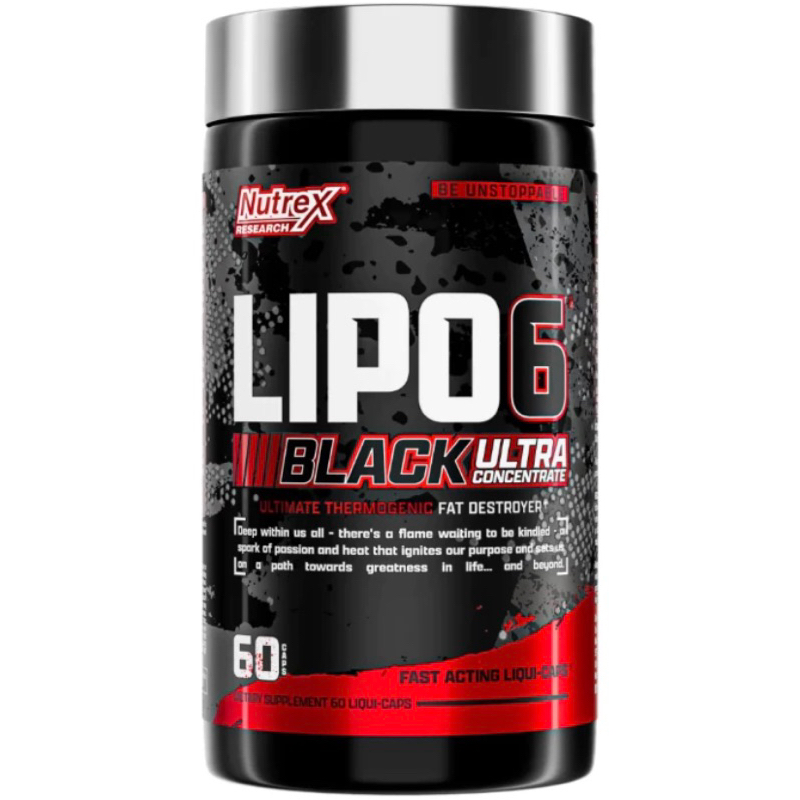 Novo Lipo 6 Black uc 60 caps! Importado e Original EuA em Oferta na Shopee