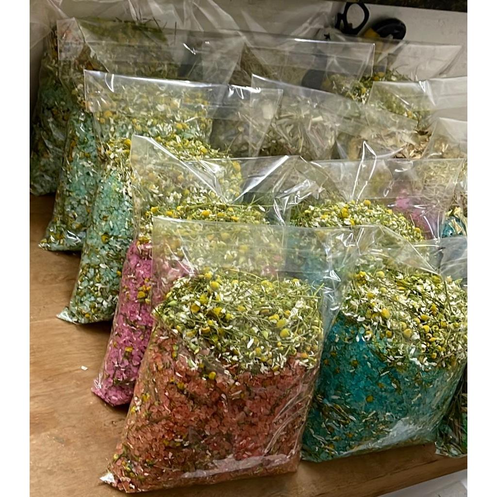 Escalda Pés 1Kg Premium Diversas Fragrancias e Ervas