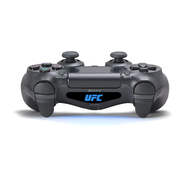 2 Adesivos Lightbar Controle PS4 - UFC