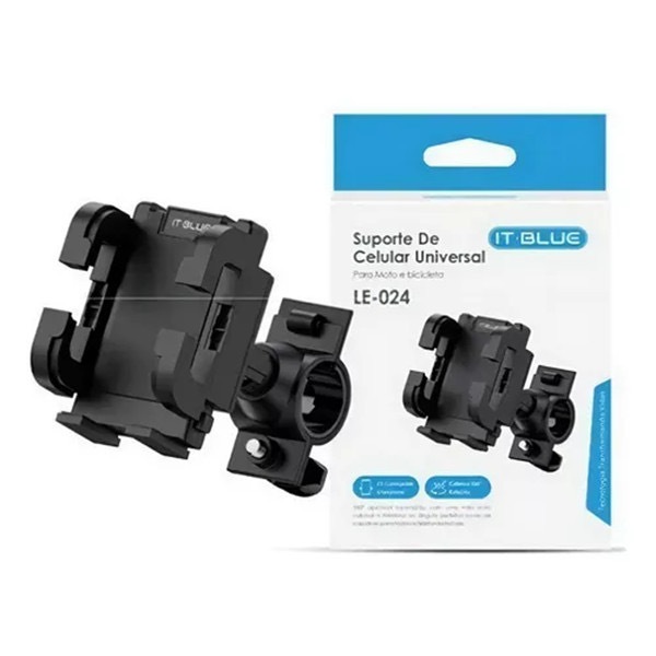 Suporte De Celular Para Moto Ou Bicicleta Le-024 Ite-blue em Oferta na Shopee