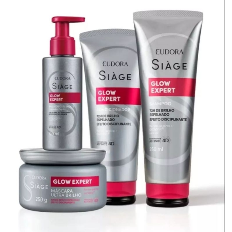 Kit Glow Expert Eudora Siàge 4 itens