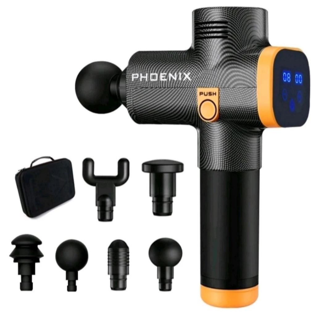 Pistola Massageadora Phoenix A2 Profissional Com Maleta Original