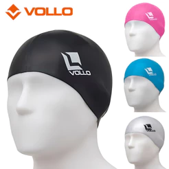 Touca de Natação Silicone Vollo Swim Cap