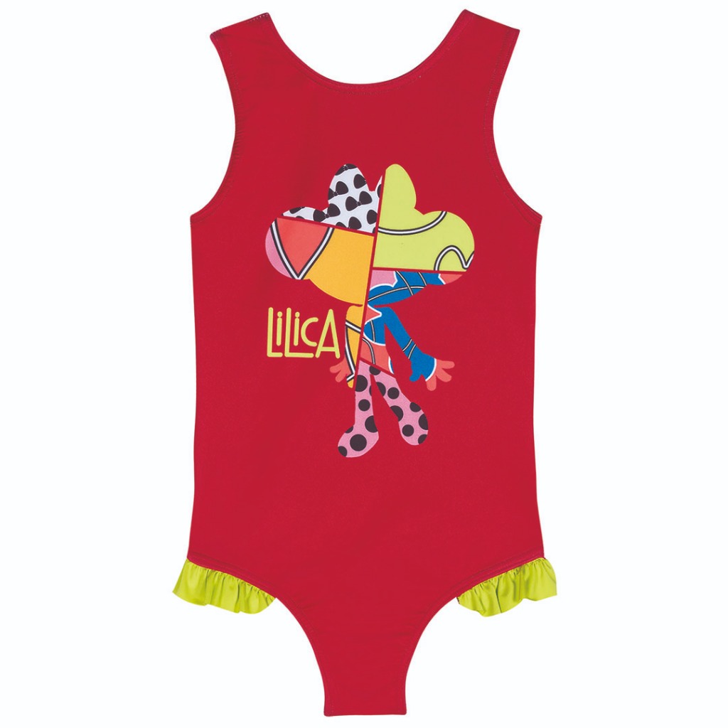 Maiô Infantil Feminino Lilica em Oferta na Shopee