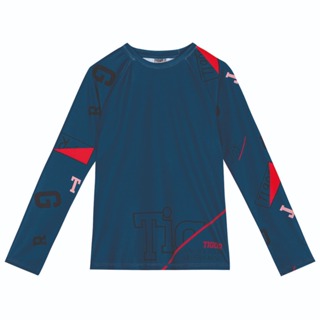 Camiseta Manga Longa Com Proteção UV Menino Tigor em Oferta na Shopee