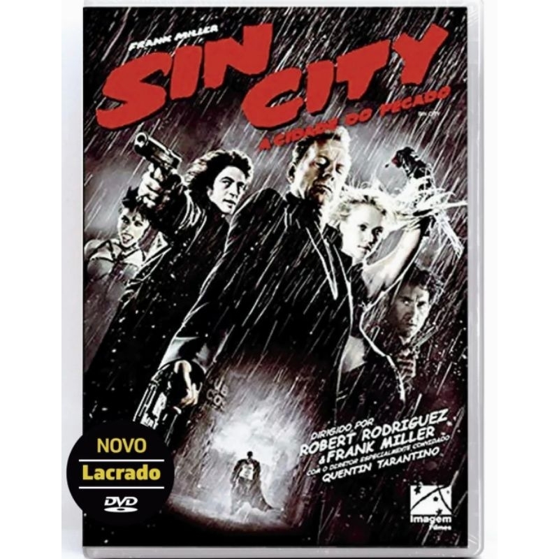 Dvd Sin City - A Cidade Do Pecado - Lacrado e Original. (Bruce Willis) - ( RARIDADE ).