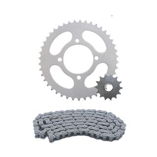 Kit Relação Transmissão Moto Ybr 125 03 Em Diante 428H118L em Oferta na Shopee