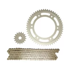 Kit Relacao Transmissao Honda Nxr 125 Bros 2003 A 2005