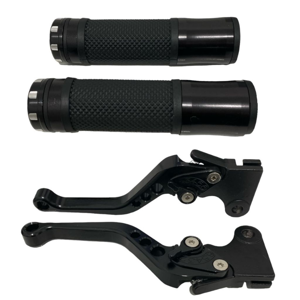 Kit Manopla Luva Manete Esportivo Cg Titan 125/150 Pop 100/110 Freio A Lona Tambor — imagem 2 de 2