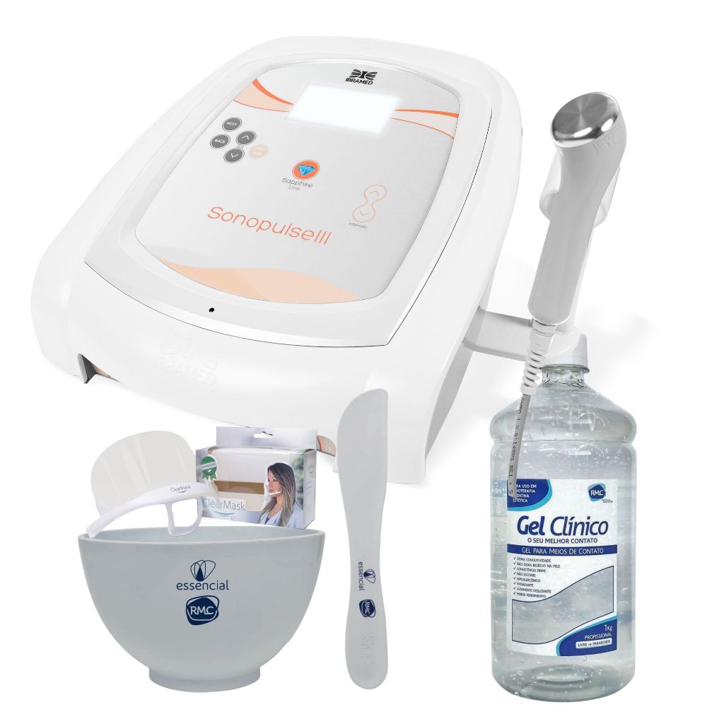 Sonopulse III Ibramed - Ultrassom 1 e 3Mhz - Brindes - Health