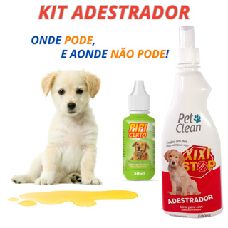 Kit adestramento educador sanitário para cães spray em Oferta na Shopee