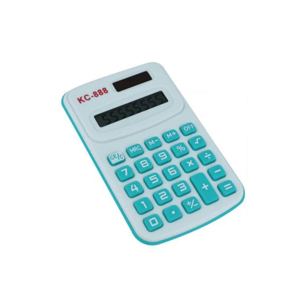 Calculadora Eletrônica de Bolso, 8 Dígitos KC-888