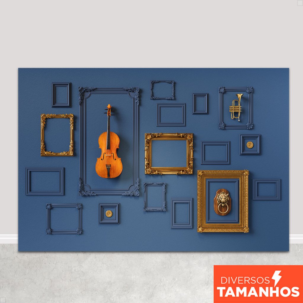 Fundo Fotográfico Dia dos Pais Boiserie Azul Painel Cenário Em Tecido - FPA-157 em Oferta na Shopee