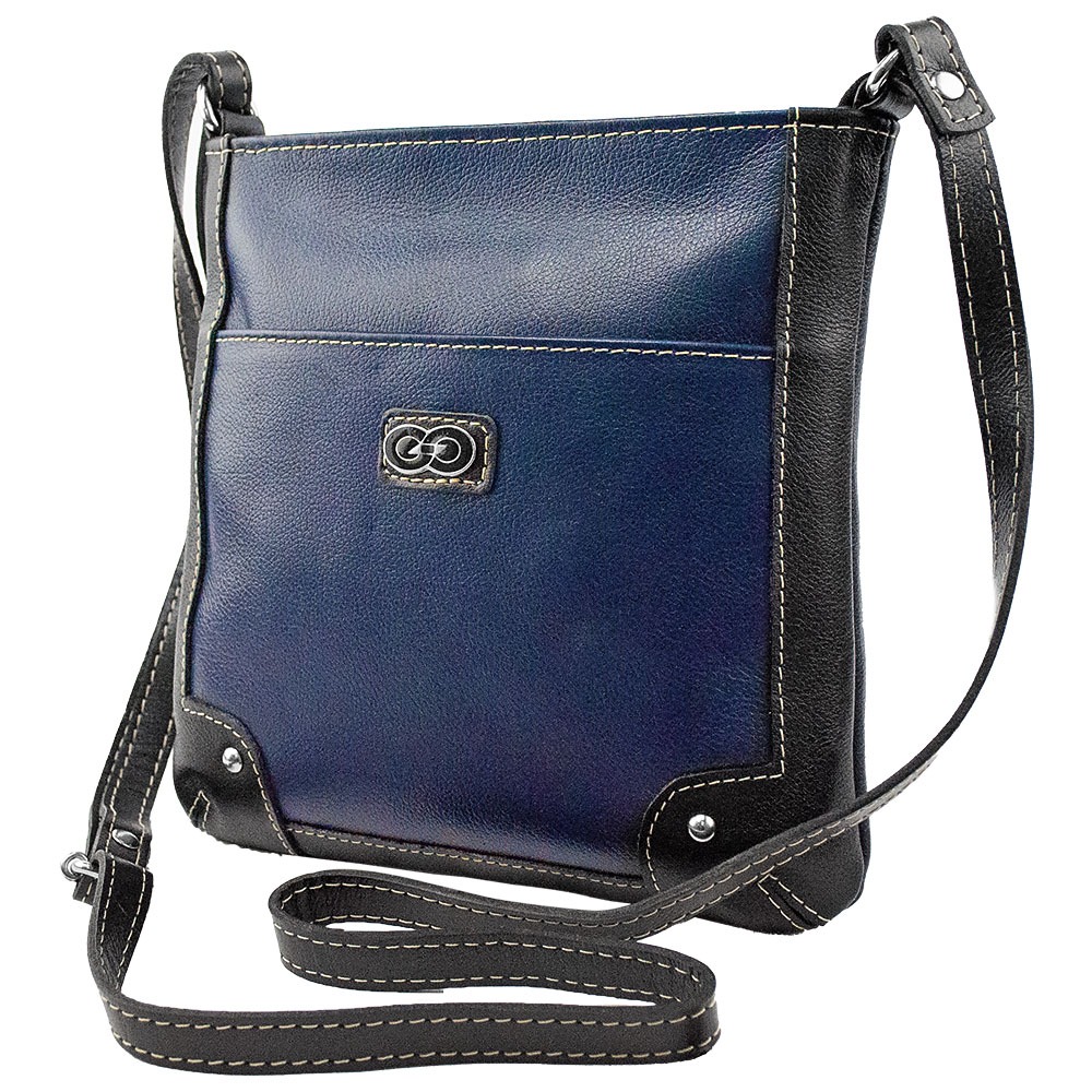 Bolsa Tiracolo Feminina Monza em Couro - Galvani