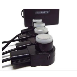 Sensor Estacionamento Ré Liso Flat Prata Universal - WinnPARTS PI0107