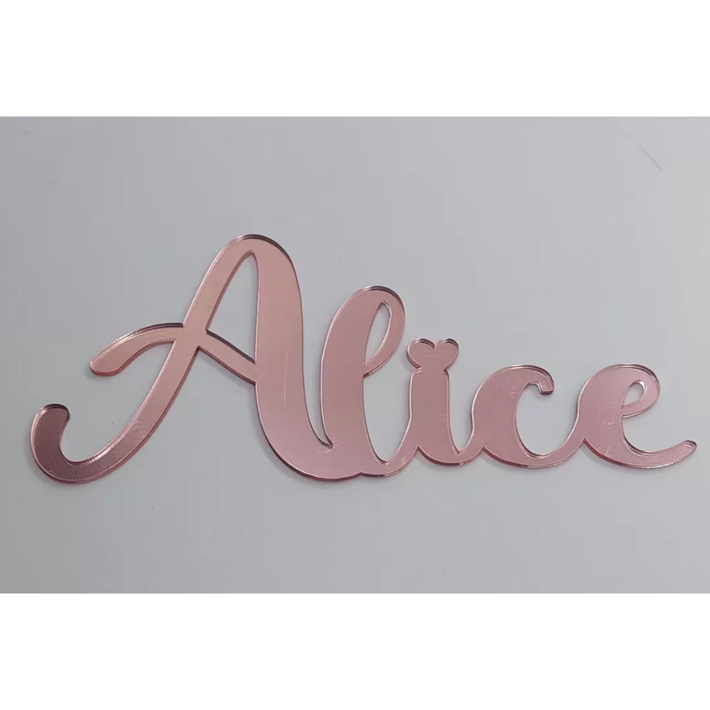 O que é Nome Acrílico Espelhado Grande? Guia e Onde Comprar | BuscaProdutos