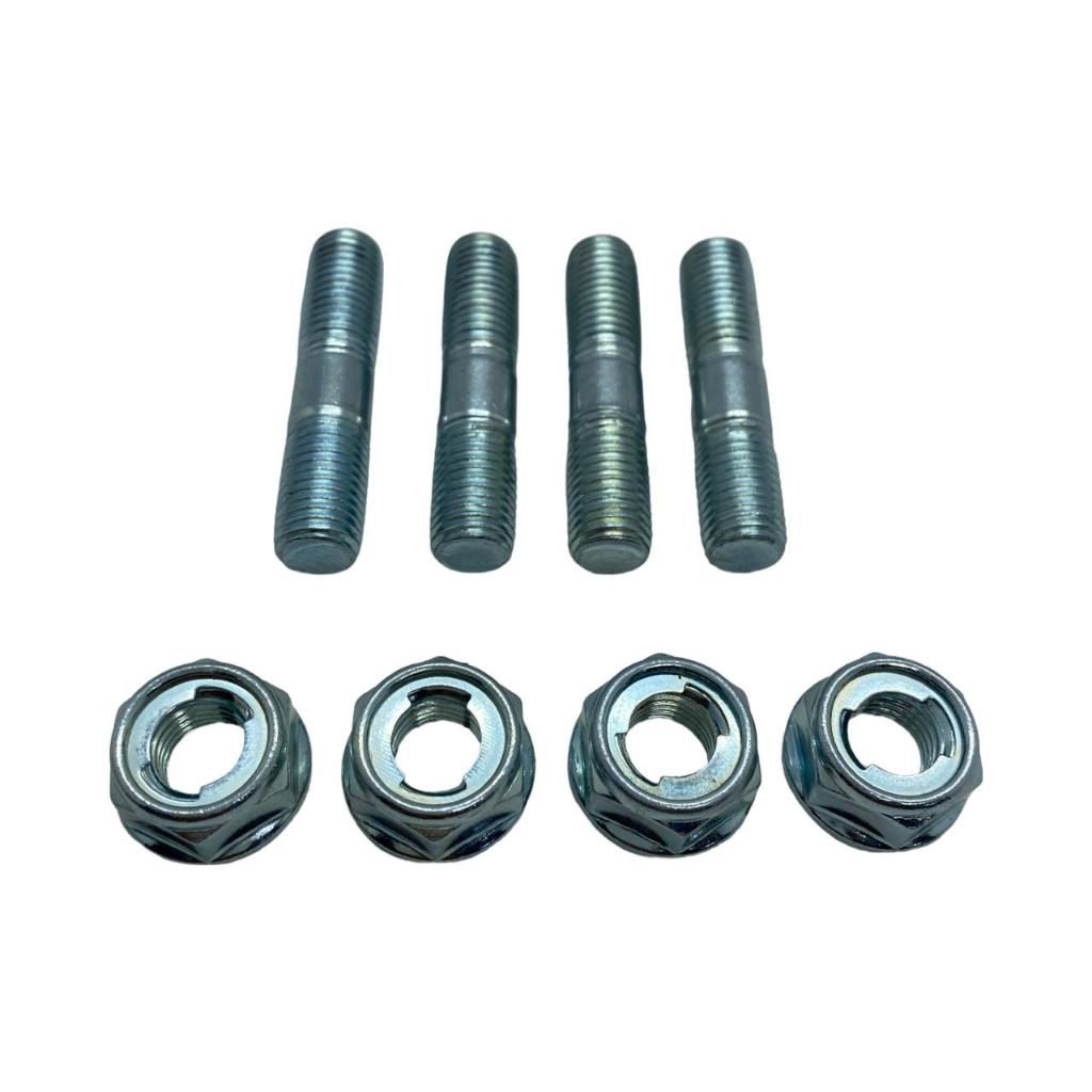 4 Parafusos + 4 Porcas Flange da Coroa Roda Traseira CG Fan Titan Start Cargo 150 160 Todos Anos