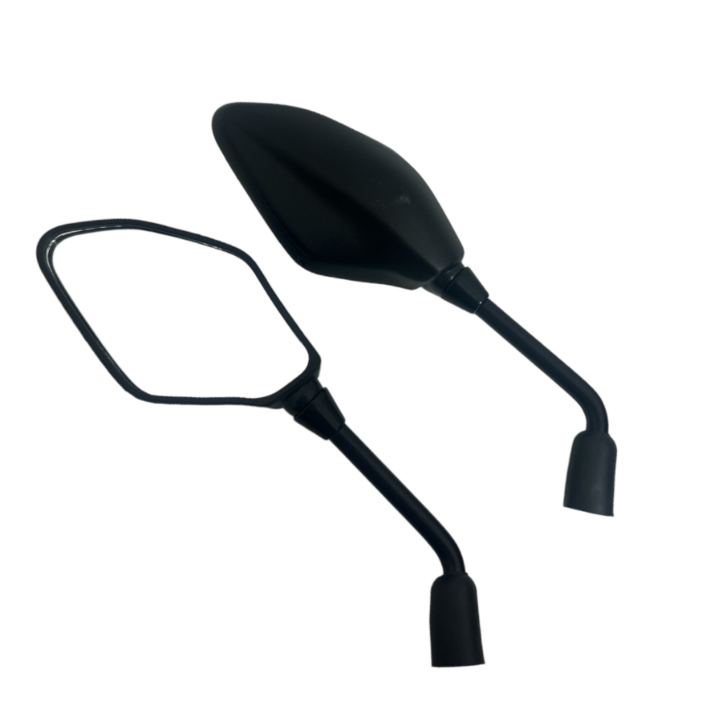 Par Espelho Retrovisor Fixo Modelo Mt 03 Mt 07 Mt 09 Para Motos Honda M10 — imagem 2 de 2