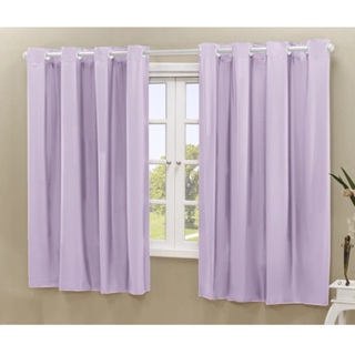 Cortina Blackout Lilás 2,20m x 1,30m Quarto Sala Blecaute PVC corta 100 % a luz em Oferta na Shopee