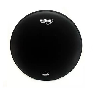 Pele Williams Black Porosa Duplo Filme Preto Wcb2 Para Tom Caixa Surdo Bateria