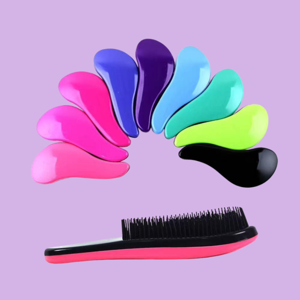 Escova Mágica com Cabo Desembaraçadora de Cabelos /Banho/ Pente para Penteados/ Instrumento de Salão