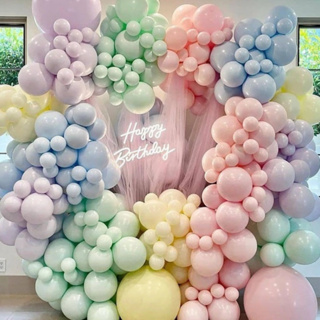 50~250 Unidades de Balão Nº9 MISTO CANDY Bexiga Cores Pasteis em Oferta na Shopee