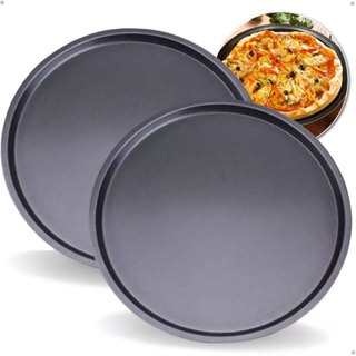 Kit 2 Formas Bandeja Grande Antiaderente Redonda Pizza Pão Queijo Forma 36cm ou 29CM em Oferta na Shopee