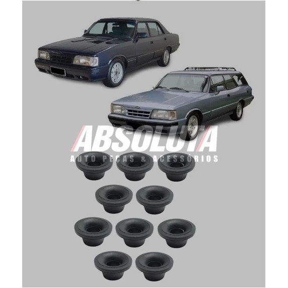 BUCHA GRADE OPALA 1969 ATÉ 1992 CARAVAN 1975 ATÉ 1992 CHEVETTE MONZA 1982 ATÉ 1992 PACOTE COM 10 UNI