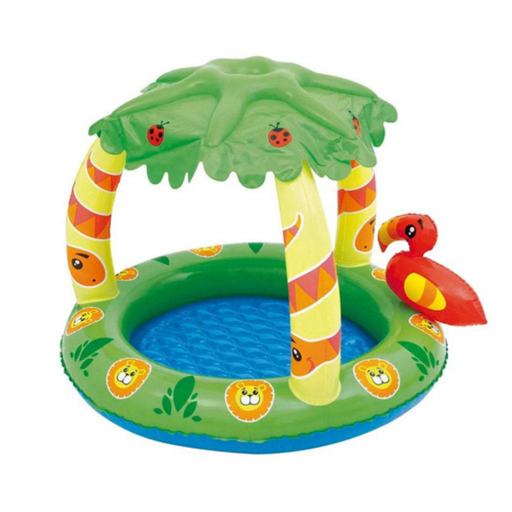 Piscina Banheira Inflável Oval Tropical 45l Mor em Oferta na Shopee