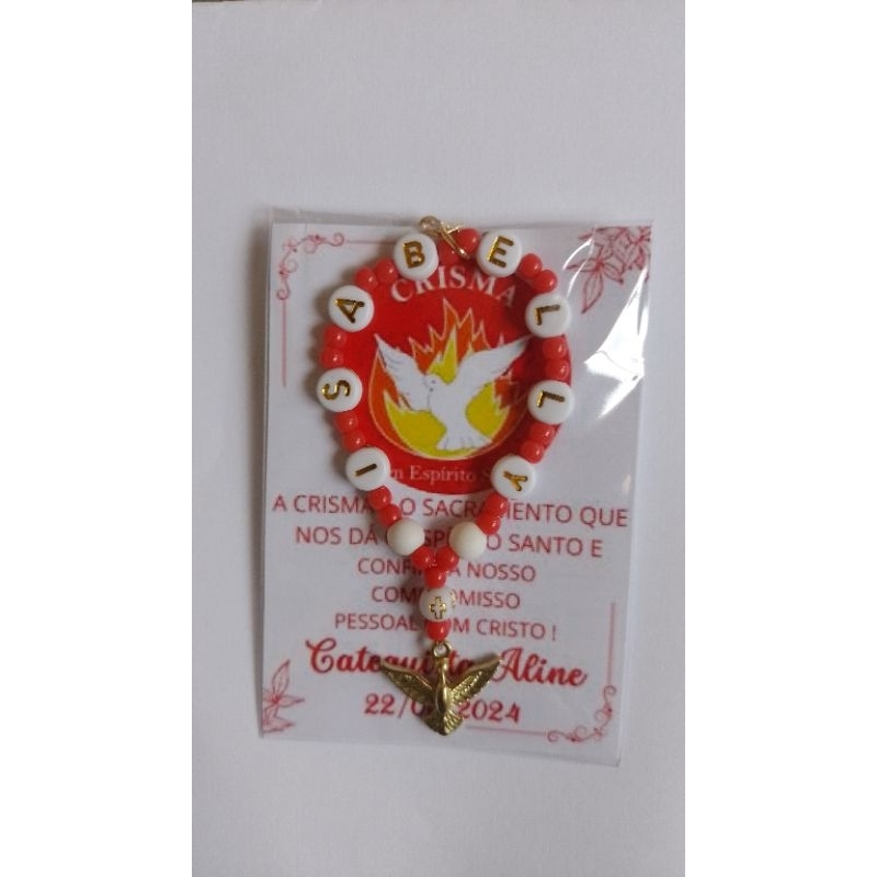 lembrancinha mini terço chaveiro personalizado , chaveiro kit com 6 ou 13 unidades