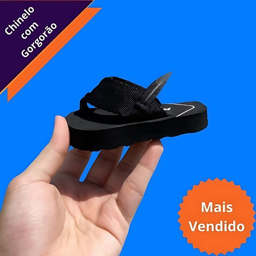Chinelo Infantil Branco Baby Confort Várias Cores Antiderrapante Tira De Gorgorão Siliconado 17-24 em Oferta na Shopee