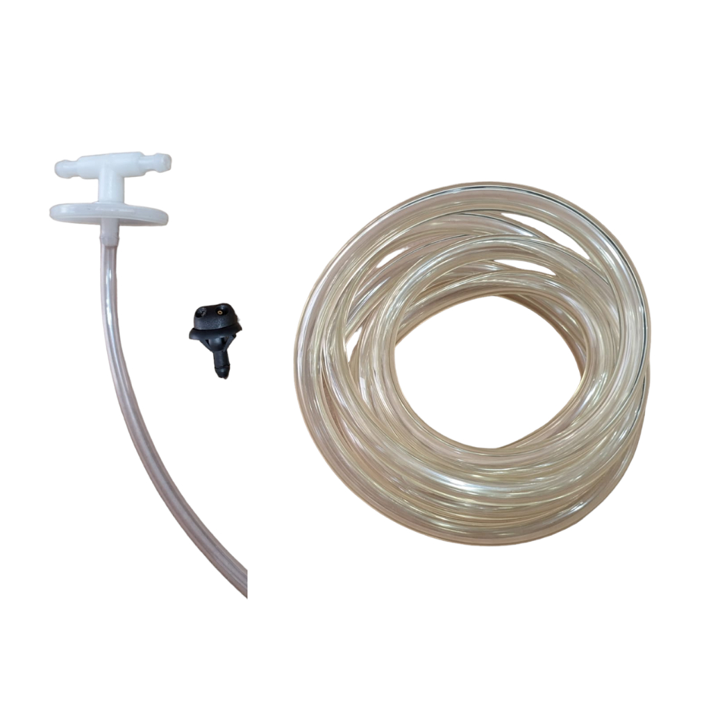 Kit Mangueira Brucutu Esguicho Limpador Parabrisa Fusca